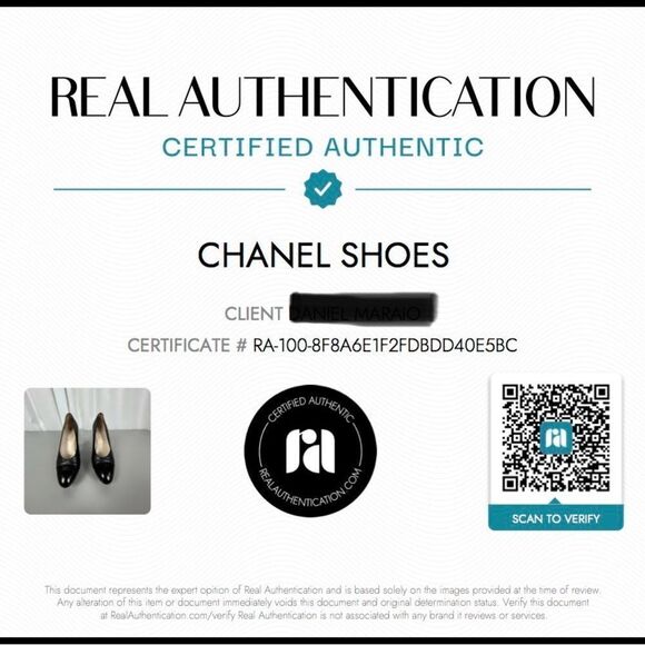 CHANEL WOMENS BLACK LEATHER HEELS SIZE 7 1/2 - Picture 13 of 16